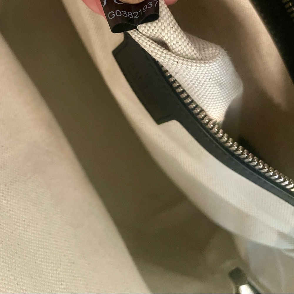 Gucci GG Embossed Black Backpack - Picture 11 of 13